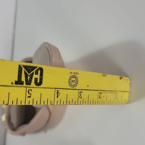 Marc Fisher Dacorin Quilted Studded Pink Heels - Picture 9 of 9